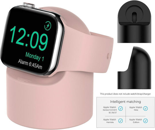 Smartwatch 003c Rosa Ladebasis