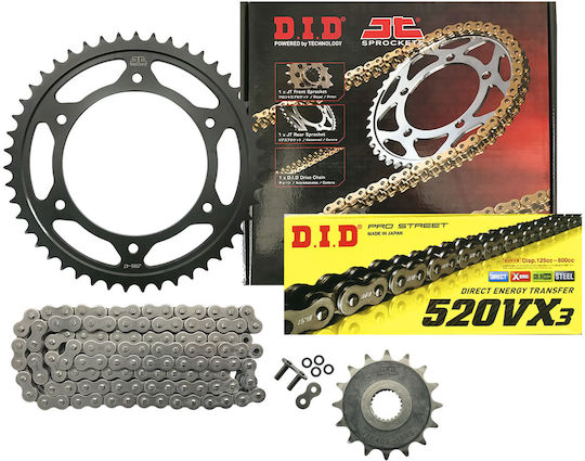 DID Chain & Sprocket Kit for BMW F 650 GS