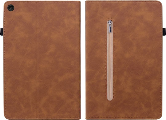 Flip Cover Δερμάτινη Καφέ (Lenovo Tab M10 (3rd Gen) 10.1'')