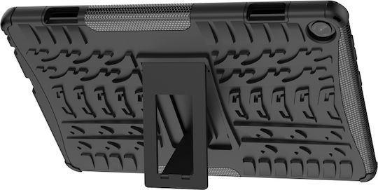 Lenovo Tab M10 3rd Gen Tire Texture Tpu Back Cover Ανθεκτική Μαύρη (Lenovo Tab M10 (3rd Gen) 10.1'')