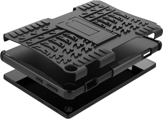 Lenovo Tab M10 3rd Gen Tire Texture Tpu Back Cover Ανθεκτική Μαύρη (Lenovo Tab M10 (3rd Gen) 10.1'')