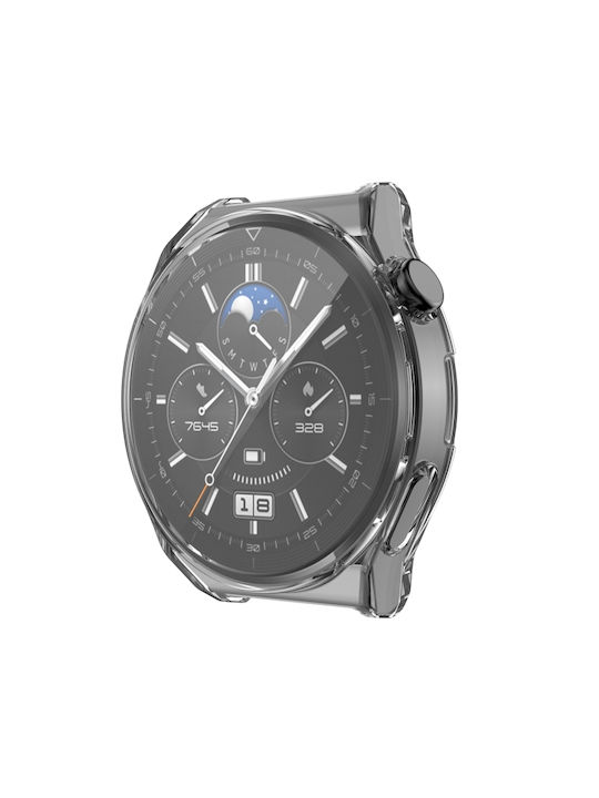 Watch Силиконов Калъф в Прозрачен цвят за Huawei Watch GT 3 Pro 46мм Watch Силиконов Калъф в Прозрачен цвят за Huawei Watch GT 3 Pro 46мм