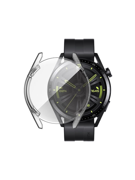 Silikonhülle in Schwarz Farbe für Huawei Watch GT 3 42mm