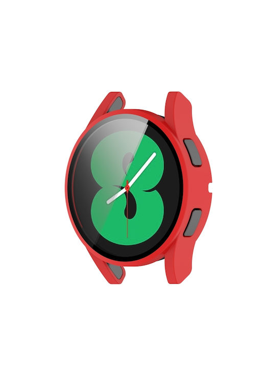 Watch4 Protective Plastic Case in Red color for Samsung Galaxy Watch4