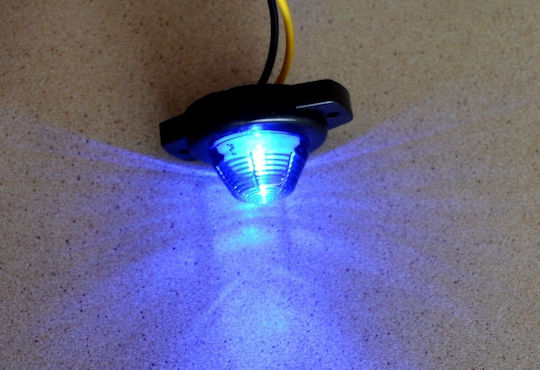 Φως Πλευρικής Σήμανσης Σφαίρα 1 Led Smd 12v &amp 24v
