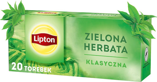 Lipton Τσάι Lipton Πράσινο Κλασικό 20 Φακελάκια