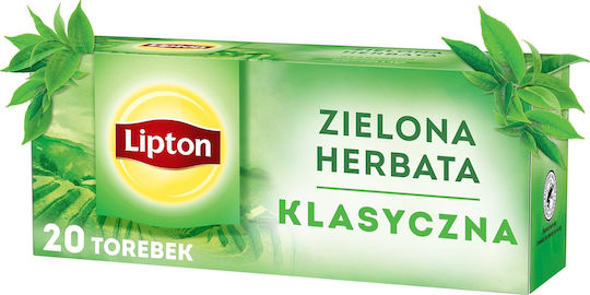 Lipton Τσάι Lipton Πράσινο Κλασικό 20 Φακελάκια