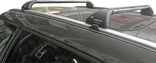 Nordrive Μπάρες Οροφής Μεταλλικές για Mini Cooper Kia Mini 2007-2013 (Σετ με πόδια)