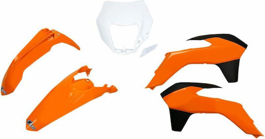 UFO Motorcycle Plastic Set for KTM 450 EXC Black 1pcs