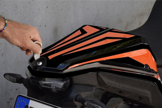 C-Racer Отзад Моноседалка на Мотоциклет за KTM 390 Приключение Черен 1бр