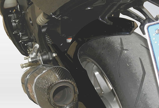 C-Racer Back Motorcycle Rear Wheel Fender for Kawasaki ZZR 1400 Black 1pcs