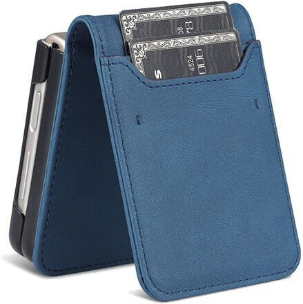 Dream Wallet Synthetic Leather Blue (Galaxy Z Flip4)