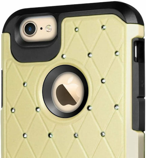 Orzly Duo-armour Back Cover Πλαστικό Χρυσό (iPhone SE 2022/2020)