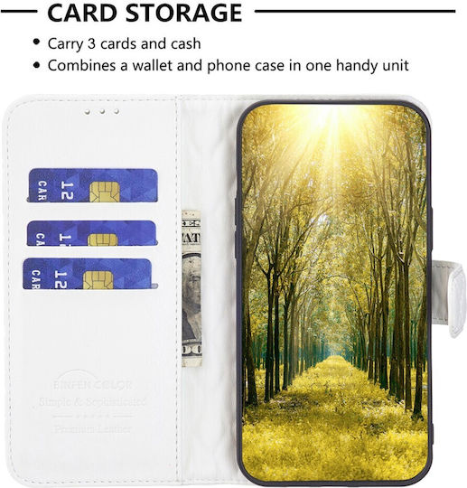 Binfen Diamond Lattice Back Cover Μαγνητικό Λευκό (Xiaomi Poco F5 5G)