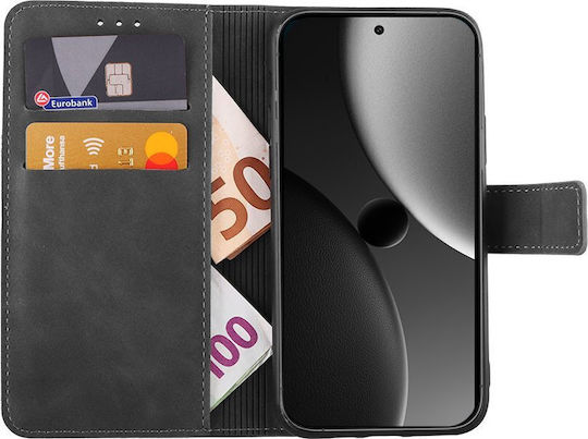 Lime Book Δερματίνης / Σιλικόνης Γκρι (Xiaomi 15 Ultra)