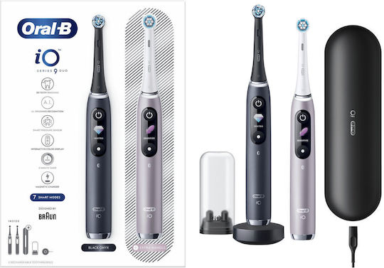 Oral-B iO 9 Електрическа Четка за Зъби с Калъф за Пътуване Черен