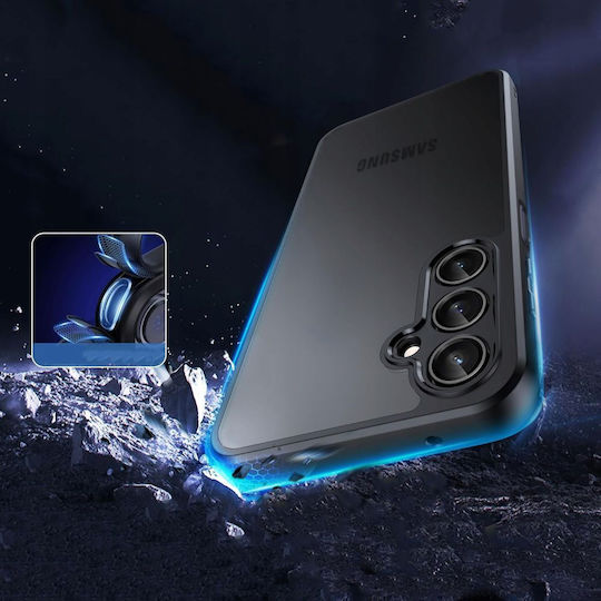 Tech-Protect Задна корица Силикон / Пластмаса Черен (Samsung Galaxy M35 5G, Tech-Protect)
