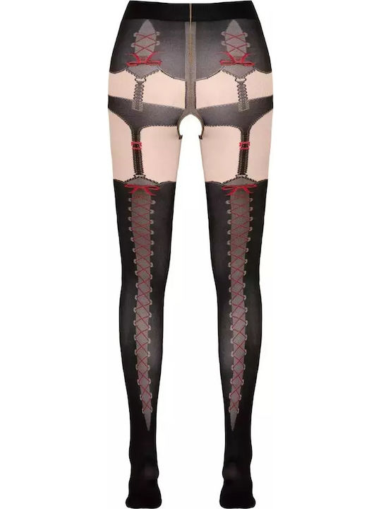 Cottelli Collection Sexy Καλσόν Μαύρο