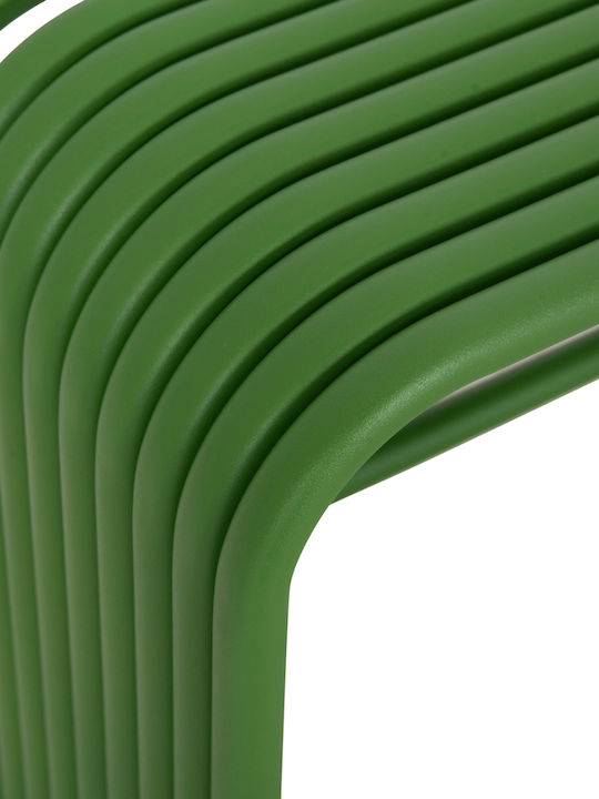 Intrepid Bench Outdoor Metal Green 109.5x37x42cm