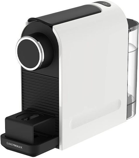 DictroLux Expressa Καφετιέρα για Κάψουλες Nespresso Πίεσης 20bar Μαύρη