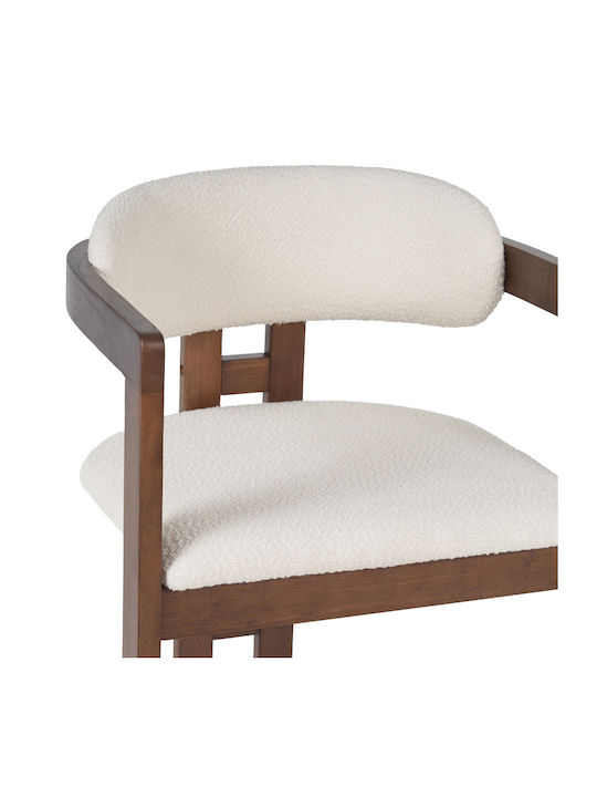 Winsor Dining Room Wooden Chair Beige 58.5x51x76cm