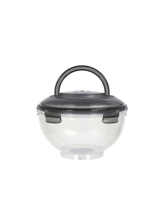 Cook Concept Σετ Δοχεία Φαγητού Πλαστικά Μαύρα 24x16.5cm 3τμχ
