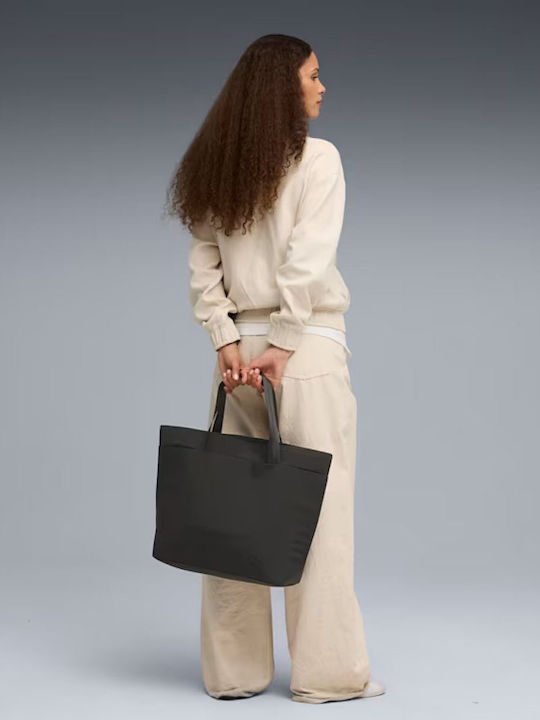 Total Black Women's Bag Shopper Shoulder Black