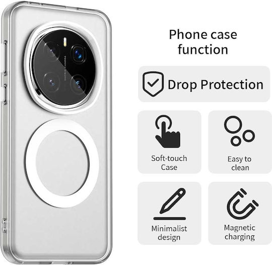 Techsuit Bumper Πλαστικό / Σιλικόνης Λευκό (Honor Magic7 Pro)