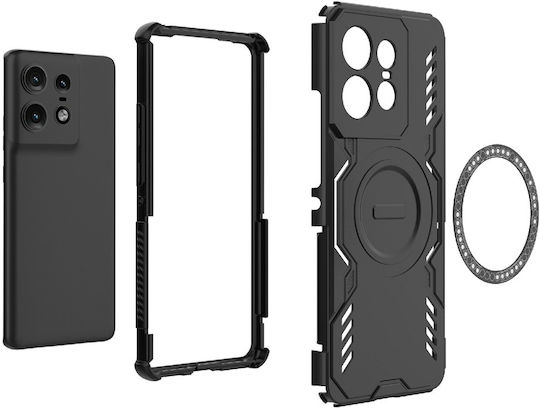 Techsuit Back Cover Plastic Albastru (Motorola Edge 50 Pro)