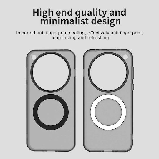 Techsuit Back Cover Silicon Negru (Oppo Find X8 Pro)