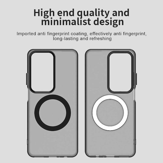 Techsuit Back Cover Σιλικόνης Μαύρο (Oppo A80 5G)