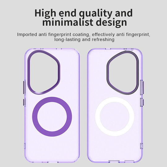 Techsuit Back Cover Σιλικόνης Μωβ (Honor 400 Pro)
