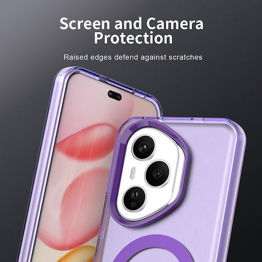 Techsuit Back Cover Σιλικόνης Μωβ (Honor 400 Pro)