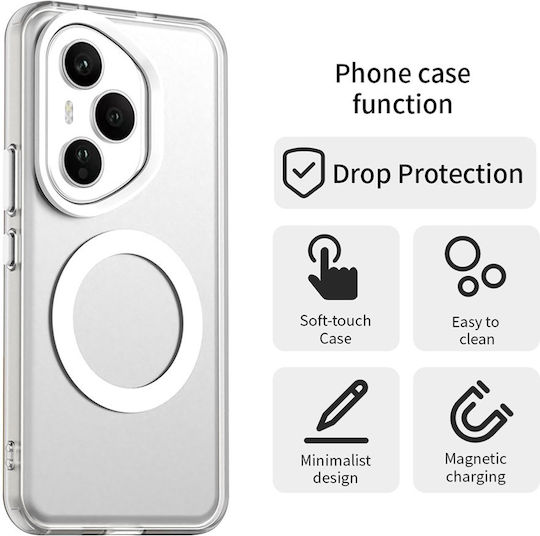 Techsuit Back Cover Σιλικόνης Λευκό (Honor 400 Pro)