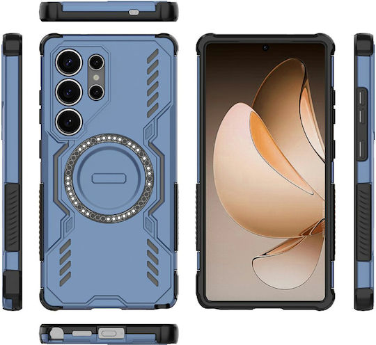 Techsuit Back Cover Plastic Blue (Galaxy S25 Ultra)