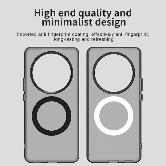 Techsuit Back Cover Σιλικόνης Μαύρο (Honor Magic6 Lite)