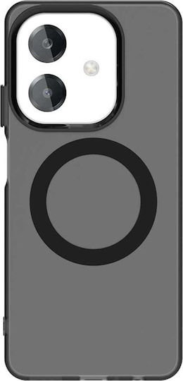 Techsuit Back Cover Σιλικόνης Μαύρο (Galaxy A40Oppo A60)