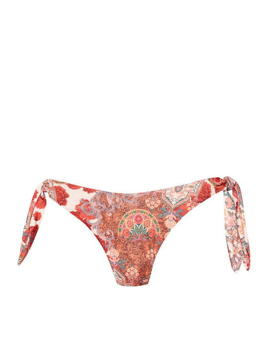 Bikini Brazil with Ties Pink