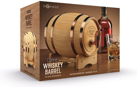 Source – Wooden Keg Whiskey Barrel – Μίνι Βαρέλι Ουίσκι Βρυσάκι Αυθεντική Εμπειfahrung Weinständer