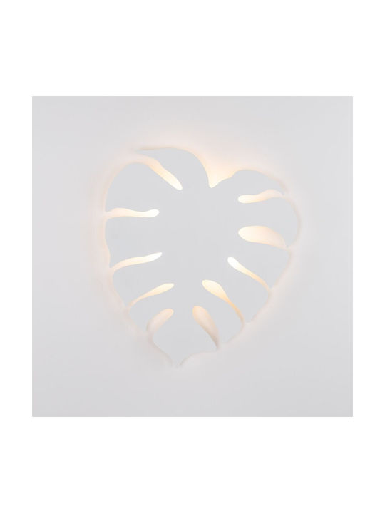 TK Lighting Φωτιστικό Τοίχου με Ντουί G9 Λευκό