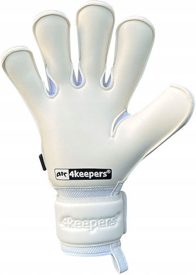 4Keepers Champ Carbo Γάντια Τερματοφύλακα Ενηλίκων Λευκά