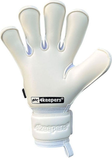 4Keepers Champ Carbo Γάντια Τερματοφύλακα Παιδικά Λευκά