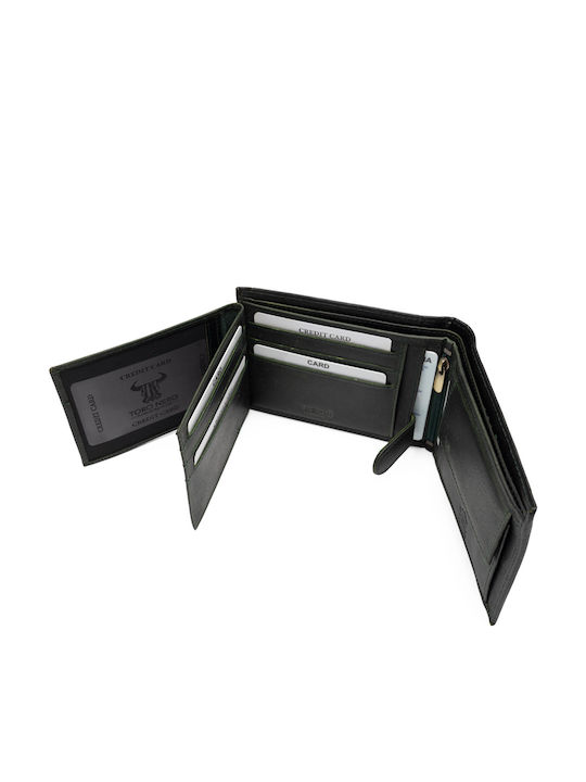 Leather Men's Wallet Classic Black