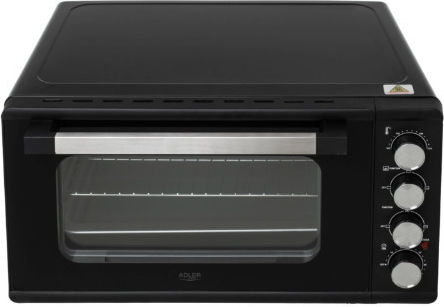 Adler Electric Countertop Oven 42lt Without Burners with Air Black