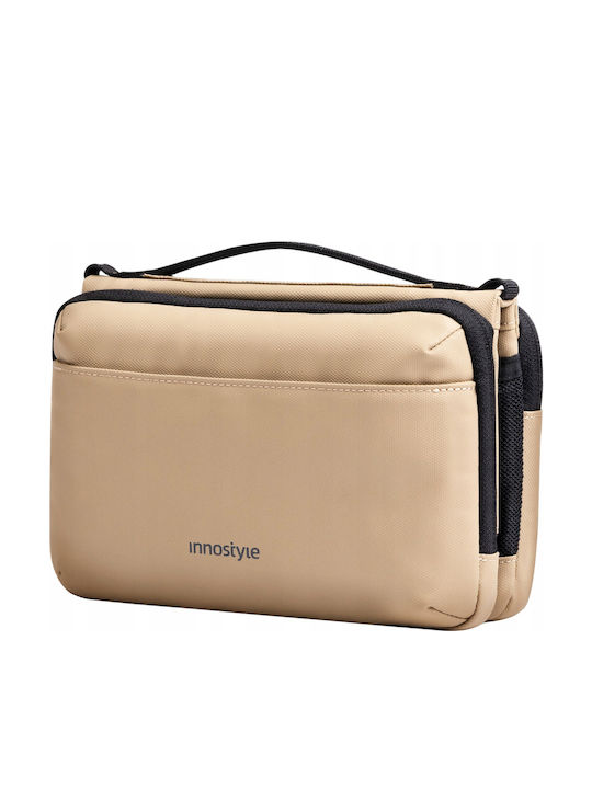Geantă De Umăr / Tip Crossbody Bej Pentru Bărbați