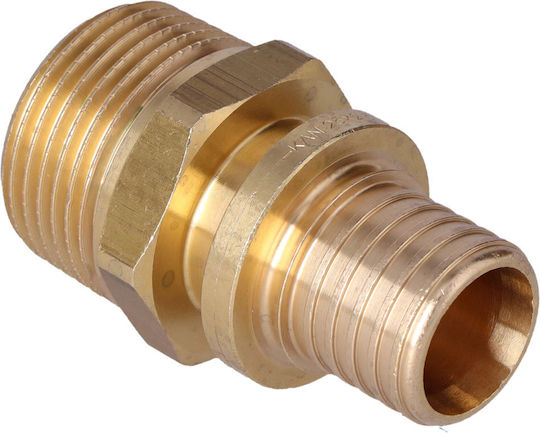 KAN-therm Rohrverbindung Messing 25.4mm 2509045004