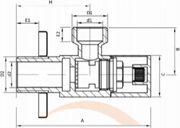 Invena ZW-43-020 Ventil
