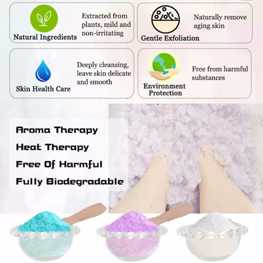 Set 2 Steps Hand & Foot Jelly Spa Bath Bathrani Mint + Eucalyptus