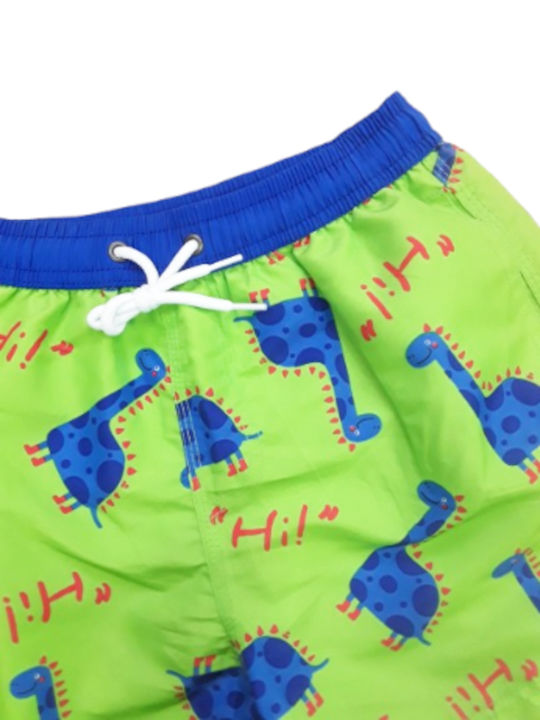 Domina Kids Swimwear Swim Shorts Green Blue