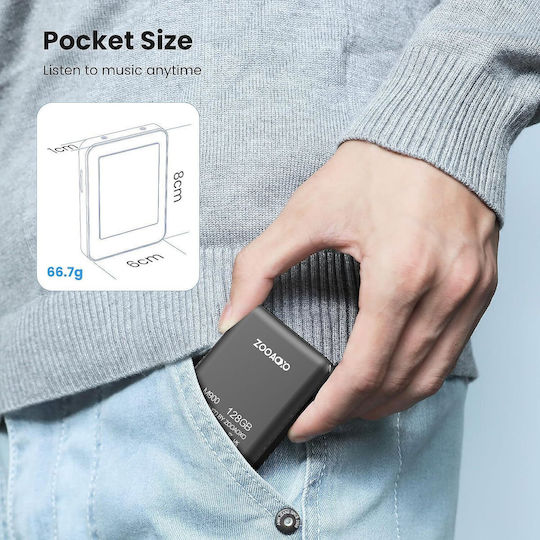 MP3 Player (128GB) με Οθόνη 2.4"